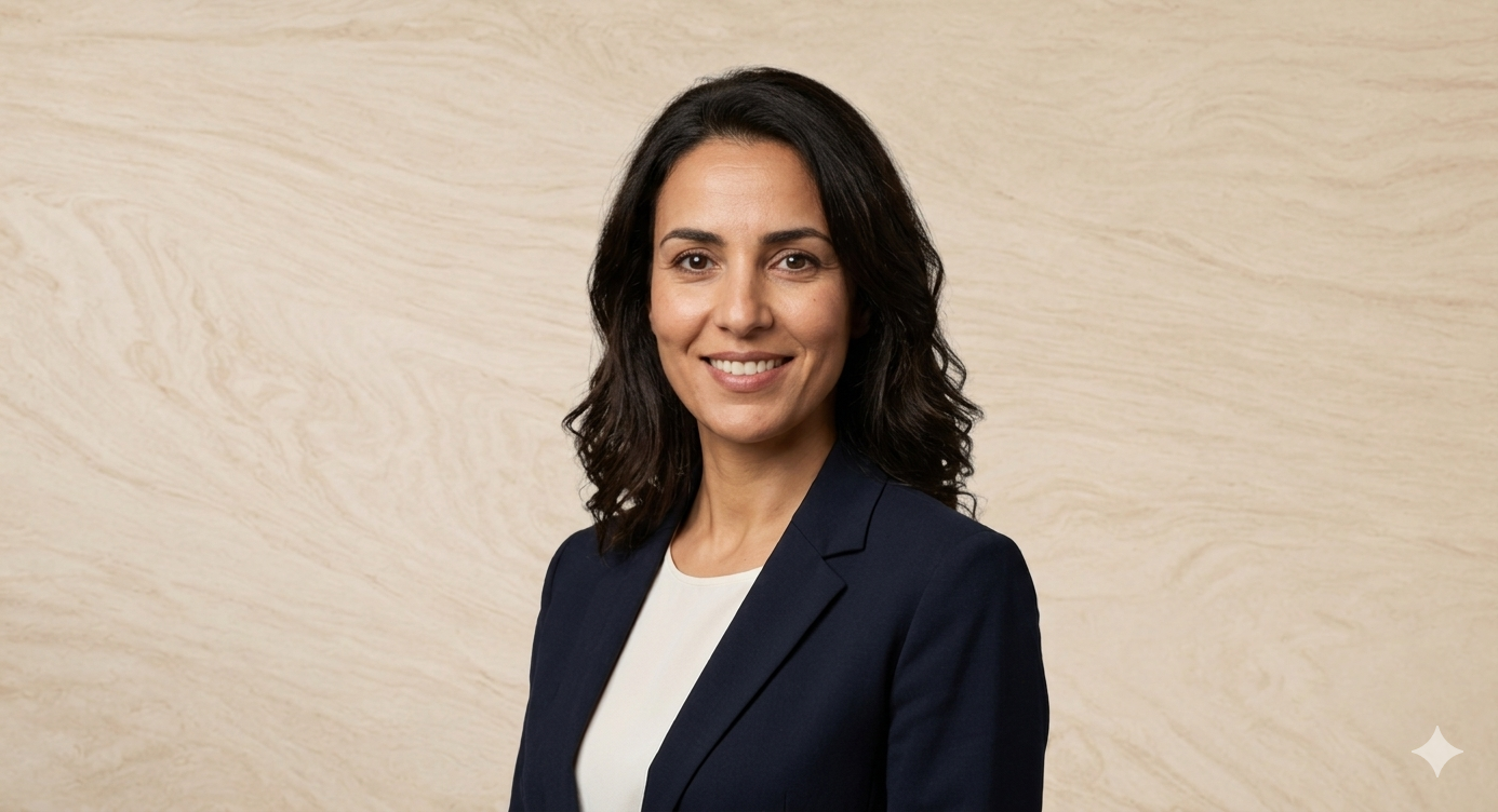 Portrait of Nadia Rahmani, Partner