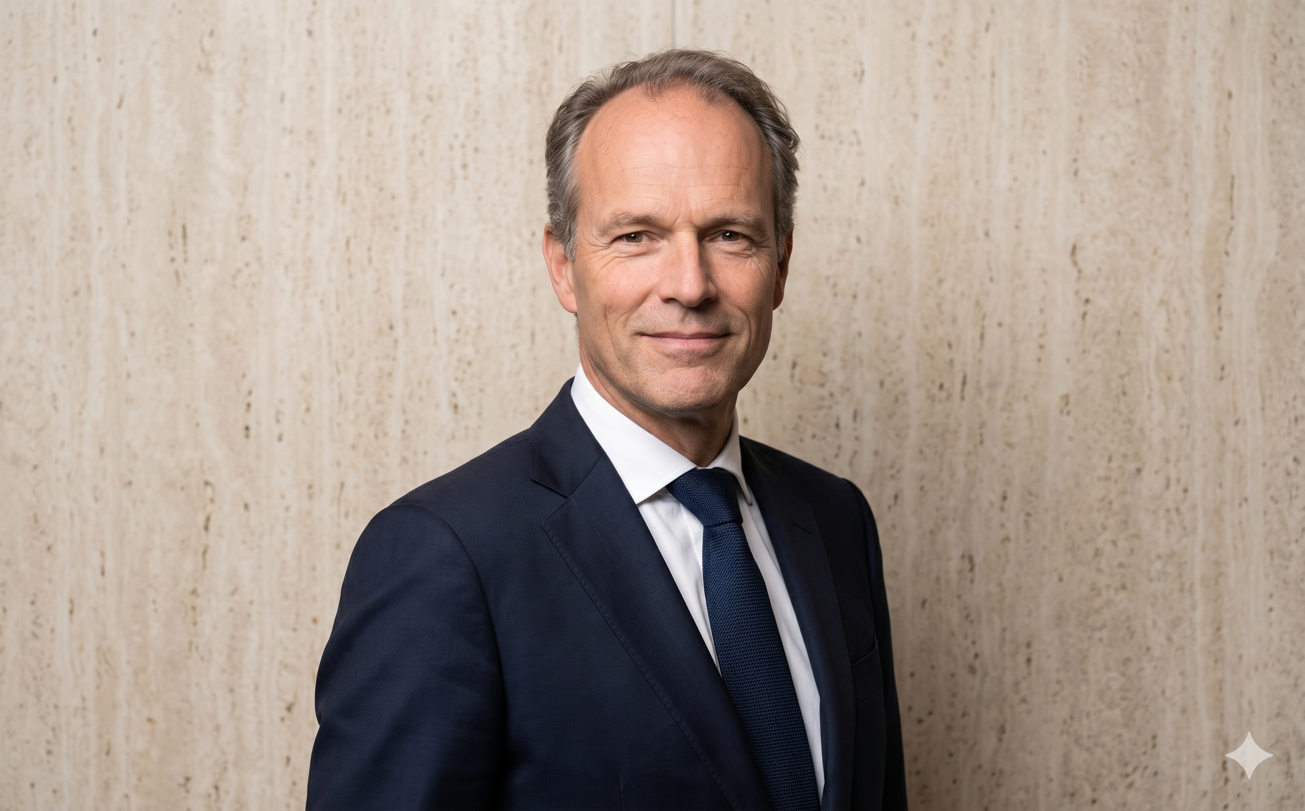 Portrait of Willem van Dijk, Managing Director