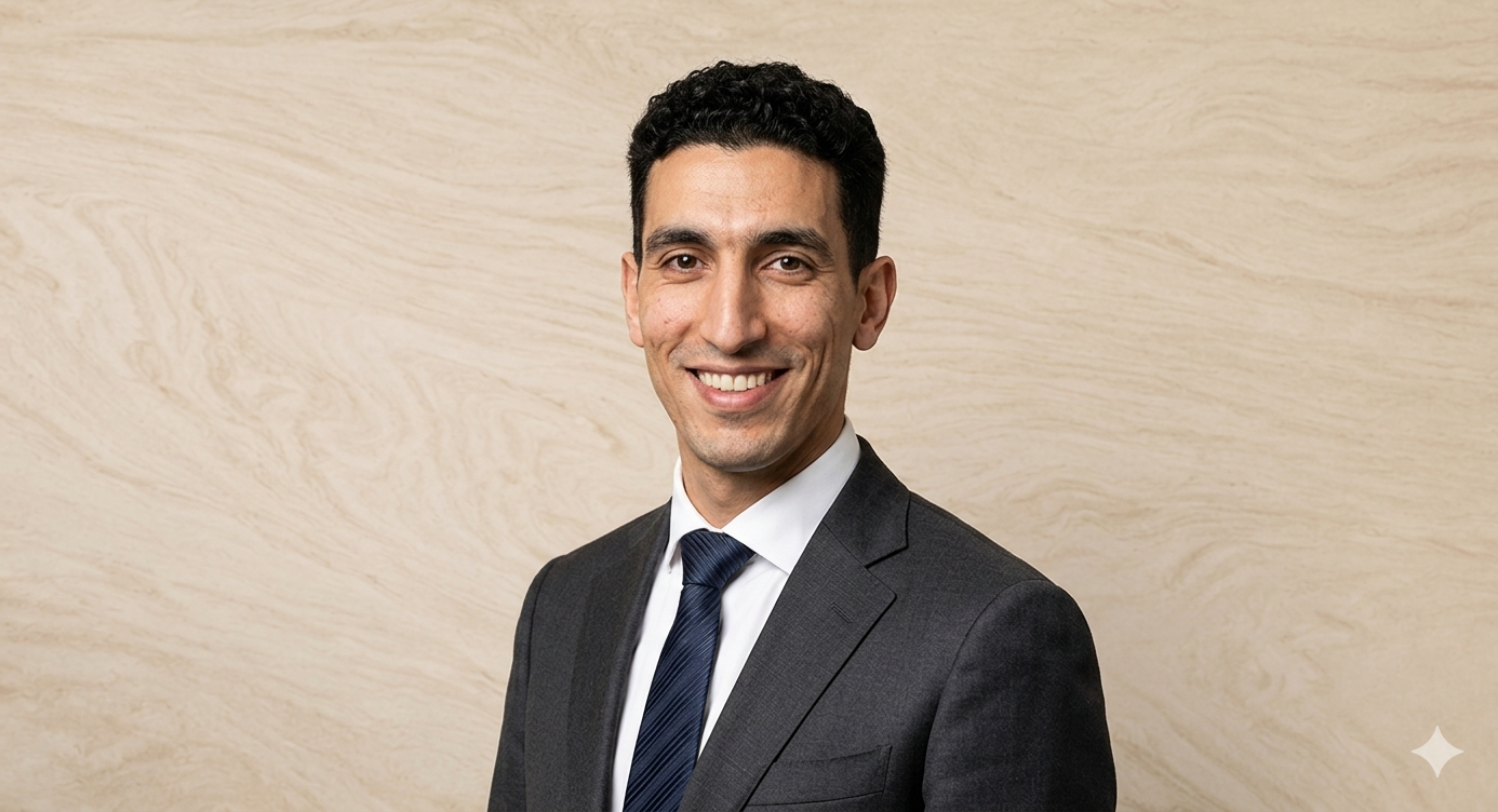 Portrait of Youssef Benali, Counsel