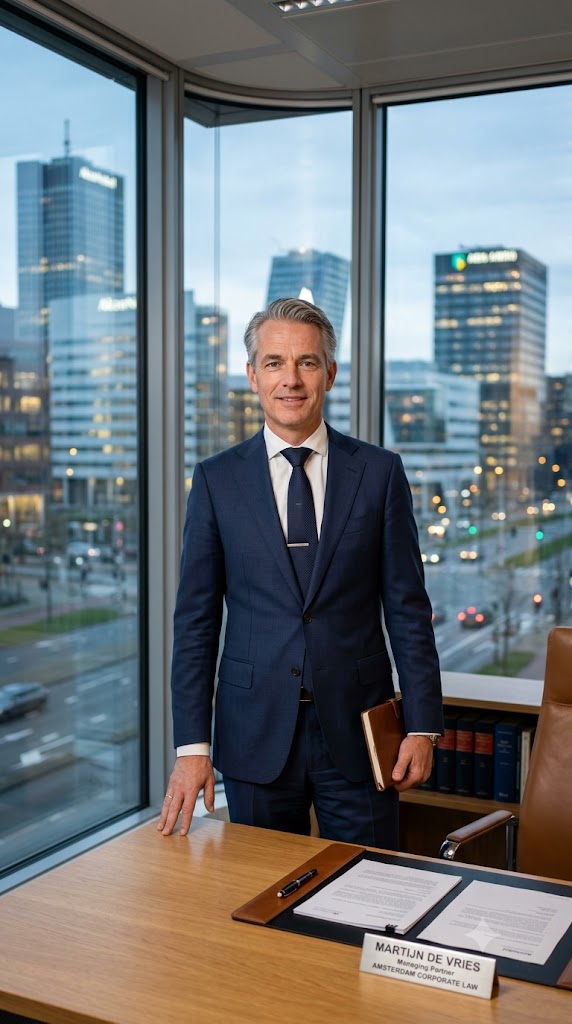 Portrait of Willem Schut, Managing Partner